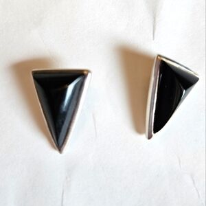 Silpada "triangle edge earrings"